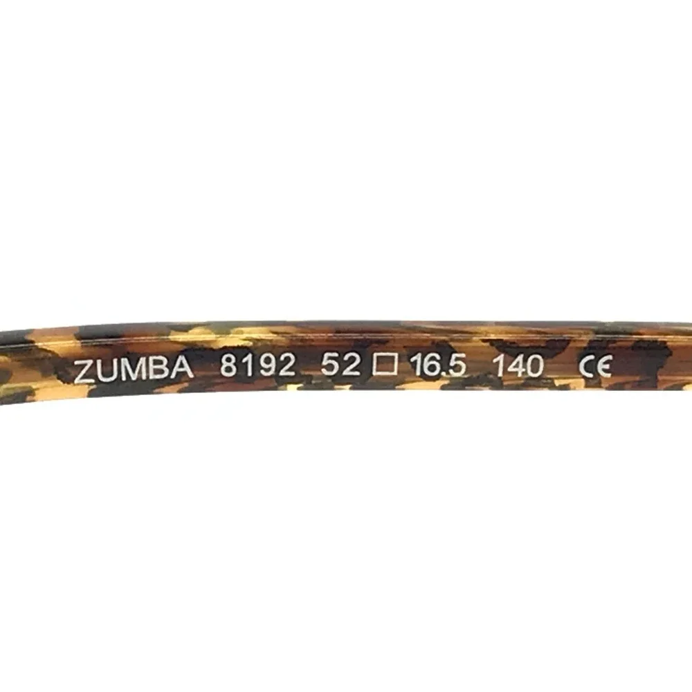 BOZ Eyeglasses Frames ZUMBA 8192 Black Brown Orange Cat Eye Full Rim 52-16.5-140